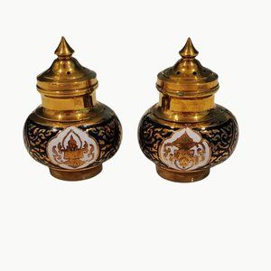 Vintage Buddha Salt & Pepper Shakers